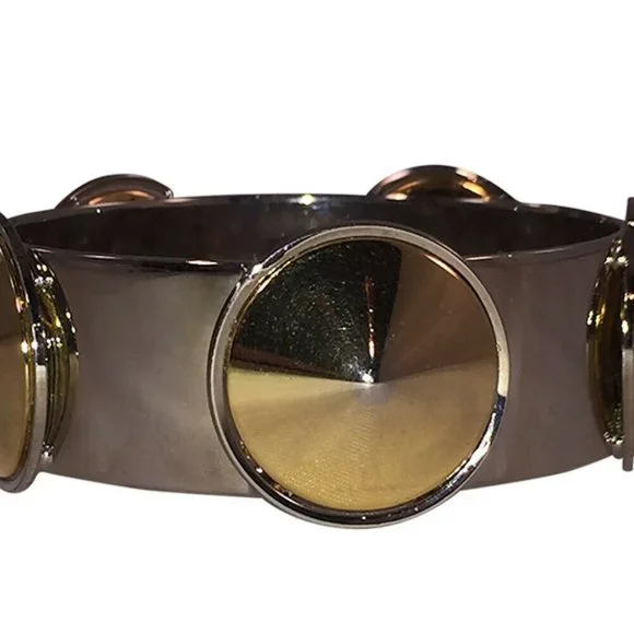 Givenchy Runway Pyramid Studded Bangle Bracelet - Picture 1 of 4